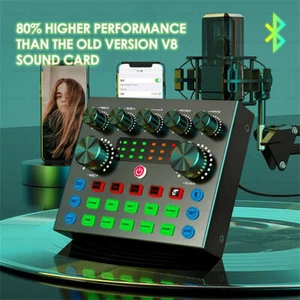 4 Channel Mini Bluetooth Audio Music Mixer Sound Mixing Console Amplifier Studio - Picture 1 of 12