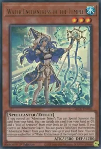 Water Enchantress of the Temple - GRCR-EN026 - NM/VLP - Ultra Rare - 1st ed - Picture 1 of 1