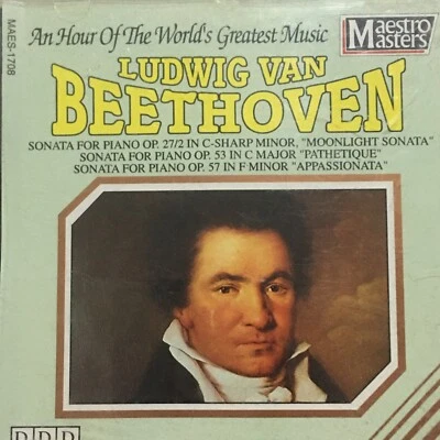 Piano Sonatas Ludwig van Beethoven 1770-1827 Classical CD - Image 1 of 4