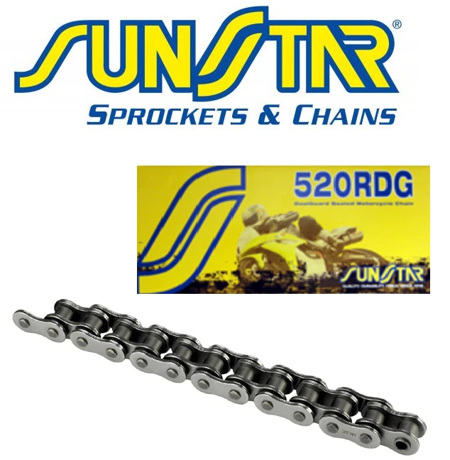 SS520RDG-100N CATENA SUNSTAR YAMAHA XT 500 1977 - 1983 520 Foto 1 de 1