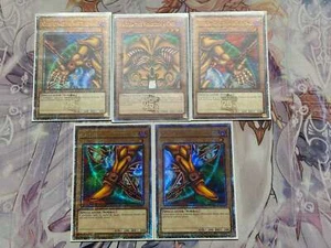 YUGIOH! Exodia The Forbidden One 5 Card Set Quarter Century Secret MP23 MP24 NM - Picture 1 of 6