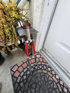 Vintage Schwinn Fork Road Bike Super Le Tour Red 27 700 1" Threaded 237mm Chrome - Picture 1 of 11