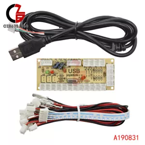 Zero Delay Arcade USB Encoder PC to Joystick Button For MAME Fight Stick Control - Picture 1 of 8