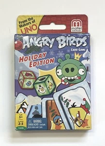 Mattel Angry Birds Holiday Edition - 2012 - Rare Collectible Card Game Sealed - Picture 1 of 3