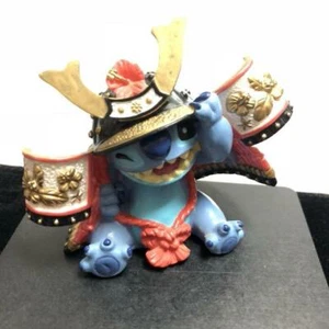 Disney Lilo & Stitch Japanese Doll Style figure Polyresin Samurai HTF Japan RARE - Picture 1 of 7