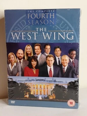 The West Wing - Series 4 Complete DVD, 2004, 6-Disc Set, Box Set) New And Sealed - Image 1 of 4