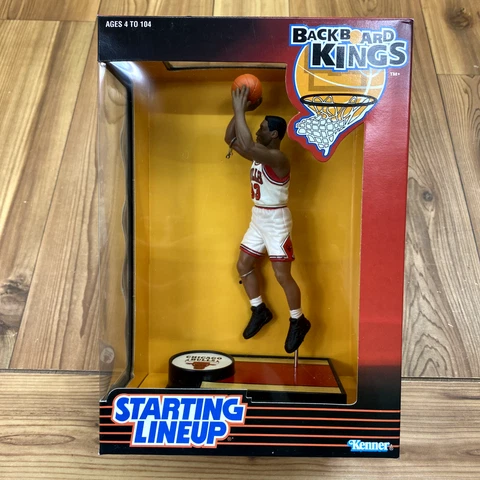Starting Lineup Backboard Kings Scottie Pippen Chicago Bulls NBA Action Figure Cover