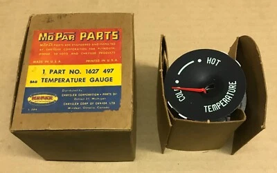 1956 Plymouth Plaza Savoy Belvedere Fury NOS MoPar Temperature Temp Gauge - Image 1 of 3