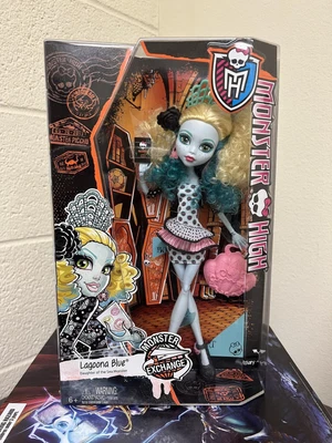 Monster High Monster Exchange Program Muñeca Azul Lagoona Foto 1 de 4