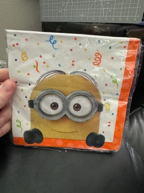 Despicable Me 3 Lunch Dinner Napkins 16 Ct Birthday Party Supplies by Unique
