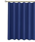 New ListingHotel Quality Fabric Shower Curtain Liners 72 Inch by 72 Inch, Navy Water Res.