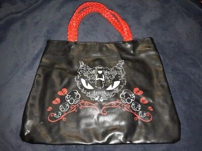 Y2K Vinyl Emily The Strange Bag Hot Topic Collectable LARGE Tote Purse 2000s - Image 1 of 4