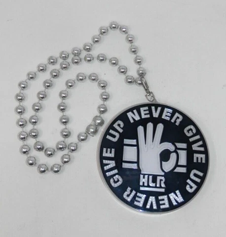 WWE John Cena Never Give Up Lighted Necklace - Pendant Lights Up HLR Large Cover