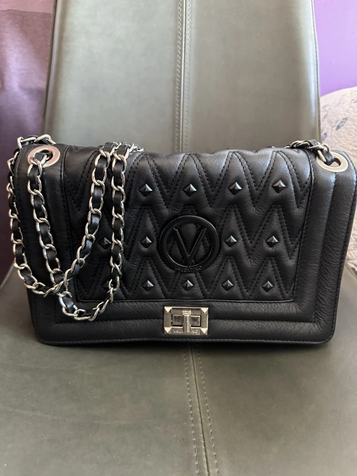 Valentino  Flap Bag Black Quilted Leather - Image 1 of 4