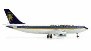 1:500 Herpa British Caledonian AIRBUS A310-200 Passenger Airplane Diecast Model - Picture 1 of 4