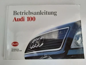 Audi 100 Betriebsanleitung Handbuch 921.561.444.00 deutsch 1991 - Bild 1 von 4