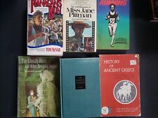 [Set of 6] Vintage Mixed Book Lot - Running, Ancient Greece, Ghost Stories etc.