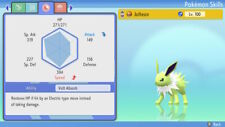 Pokemon Brilliant Diamond Shining Pearl BDSP - Shiny 6IV Max EV Jolteon