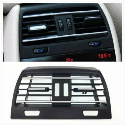 Rear Center Air Outlet Vent Grille Cover For BMW 740i 750i 760Li 2009-2016 Black - Image 1 of 4