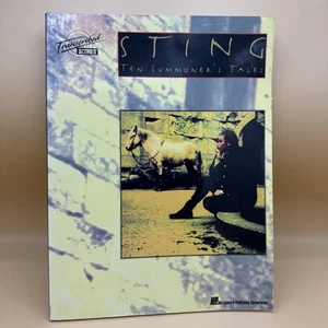 Ten Summoner's Tales by Sting (Hal Leonard, 1993) - Sheet Music Songbook - Picture 1 of 7