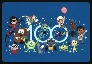 Bandai Carddass Disney 100 Wonder Pixar Character Collection - Picture 1 of 2