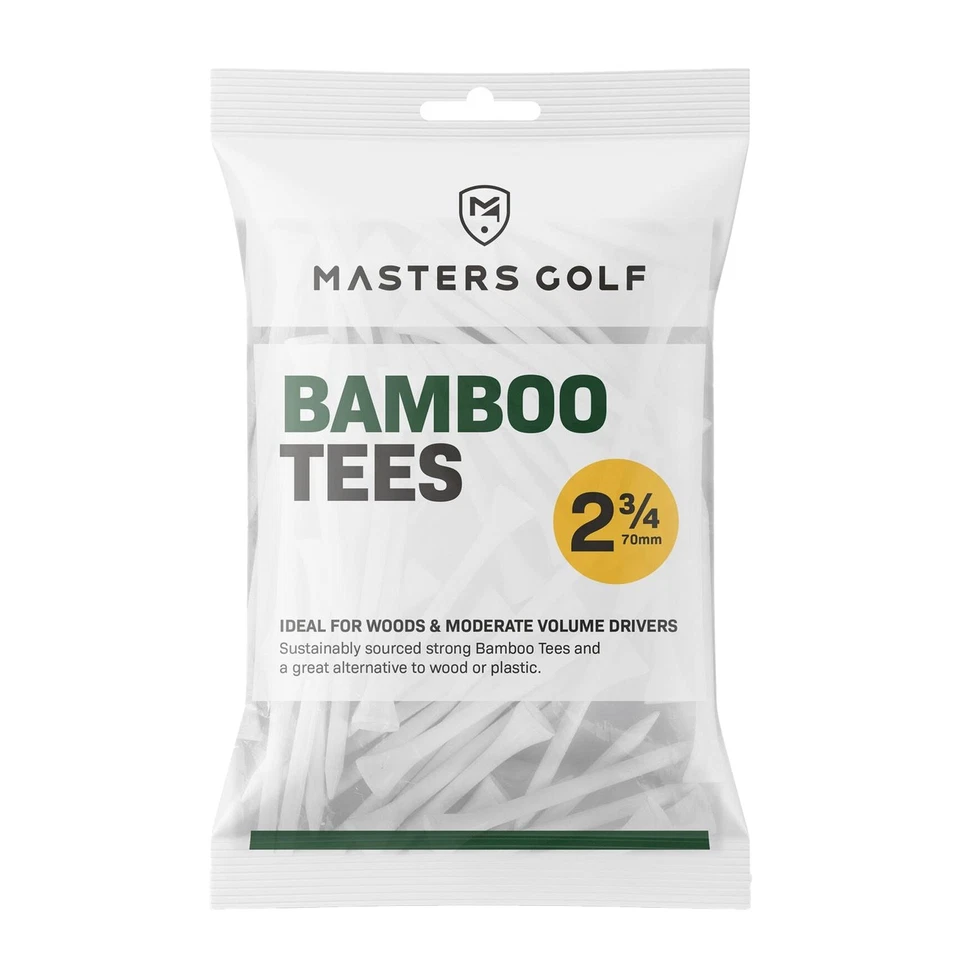 Masters Bamboo Golf Tees (Pack of 20) (RD3423) - Image 1 of 1