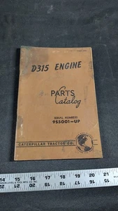 CAT CATERPILLAR D315 MOTOR TEILE HANDBUCH BUCH S/N 9S05001-11729 - Bild 1 von 4