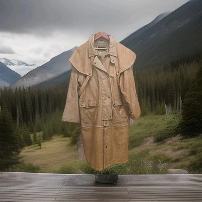 Chaqueta plumero completa de cuero grande Overland Outfitters de colección para hombre Foto 1 de 4