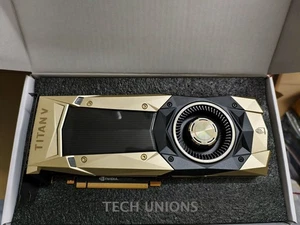 NVIDIA Titan V 12GB HBM2 Professional CUDA Graphics Card GPU 900-1G500-0000-000 - Picture 1 of 7