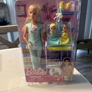 Barbie You Can Be Anything Baby Doctor 2 Babies New In Box Factory Sealed 2019 - Picture 1 of 8