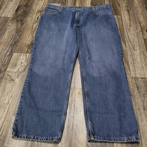 Carhartt Jeans Men's 42x30 Relaxed Fit Blue Denim Workwear 101483-968 - Picture 1 of 13