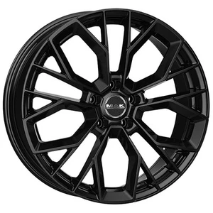 LLANTAS MAK STILO PARA AUDI A4 CABRIOLET 8.5X19 5X112 GLOSS BLACK 1GA - Imagen 1 de 4