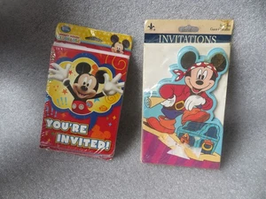 Vintage Disney Mickey Mouse Club Partyeinladungen Partyeinladungen versiegelt - Bild 1 von 5