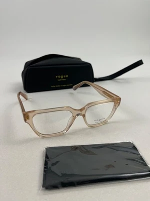 Gafas transparentes HAILEY X VOGUE VO 5511 3007 Havana oro melocotón 51-17-140 Foto 1 de 4