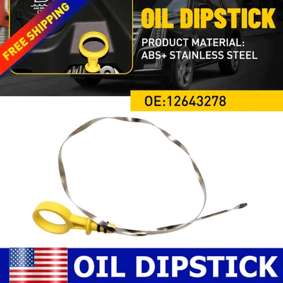 Oil Dipstick 12643278 For 2015-2020 Chevrolet Suburban 5.3L & 6.2L Engines 1pcs - Image 1 of 4