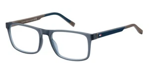 Tommy Hilfiger TH 2148 Eyeglasses Male Blue Brown 53mm New 100% Authentic - Picture 1 of 4