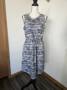 Nuevo con etiquetas Vestido Jersey Westbound Rayas Sin Mangas Tacto Suave - Imagen 1 de 6