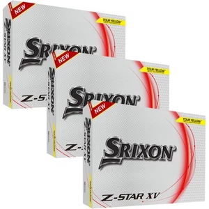 Srixon Z-Star XV 8 Tour Yellow Golf Balls 3 Dozen - Buy 2 Dozen, Get 1 Free - Picture 1 of 1