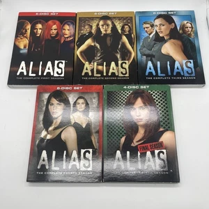 Alias The Complete Series Seasons 1-5 DVD Sets 1 2 3 4 5 NEW Jennifer Garner - Picture 1 of 6