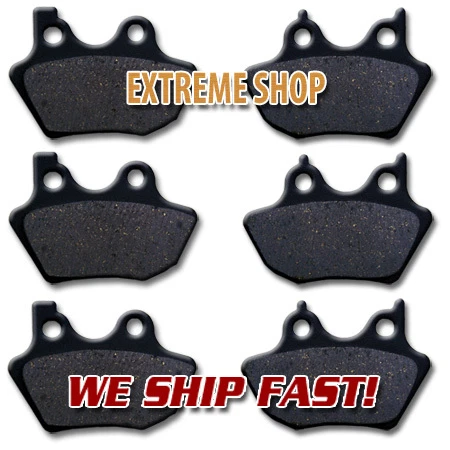 HARLEY Front + Rear Brake Pads VRSCA VRSCB V-Rod 2002-2003-2004 Foto 1 de 1