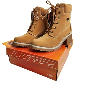 Lugz Clover Wheat Ankle Hi Lace Up Combat Boots Women’s Size 11 M - Picture 1 of 11