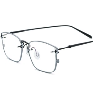 Monturas de gafas de titanio puro para hombres y mujeres RX sin tornillos 52-18-142 - Imagen 1 de 21