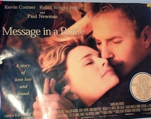 Original Film Poster for the 1999 Movie 'Message in a Bottle' - Imagen 1 de 4