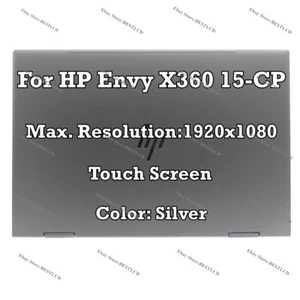 L23792-001 15" FHD LCD Touch Screen Assembly For HP ENVY X360 15T-CP 15-CP0076NR - Picture 1 of 10