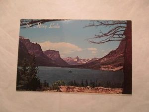 Montana Postcard St Mary Lake Glacier National Park MT - Bild 1 von 2