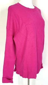 Time & Tru Damen Gr. XL Pullover rosa Rundhals Pulli eng Strick lang - Bild 1 von 10