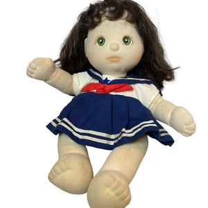 Vestido de Colección Mattel My Child Muñeca Morena Ojos Verdes Cabello Largo Marinero 1985 Usado en Excelente Condición - Imagen 1 de 9