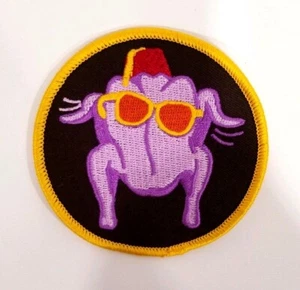 Friends TV Show Turkey Head Embroidered Patch Set - Picture 1 of 2