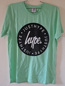 HYPE. Men’s JH Circle T-Shirt – Mint Green | Script Logo | Size XL Short Sleeves - Picture 1 of 2
