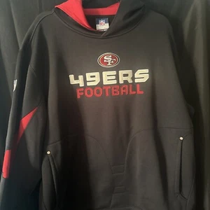 San Francisco 49ers Football Reebok Pullover Large - Picture 1 of 11